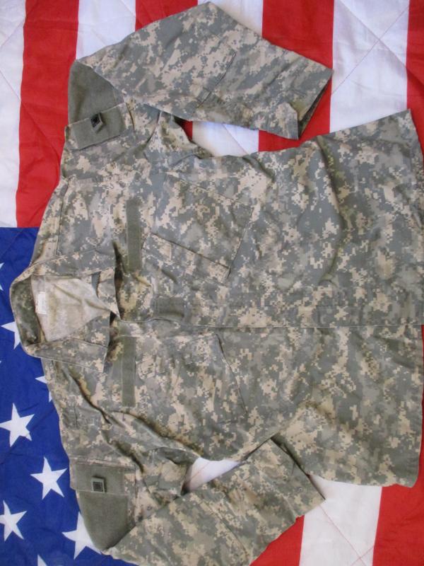 Genuine ISSUE usa US ACU FR COMBAT SHIRT JACKET digital au CAMO AMERICAN L LARGE