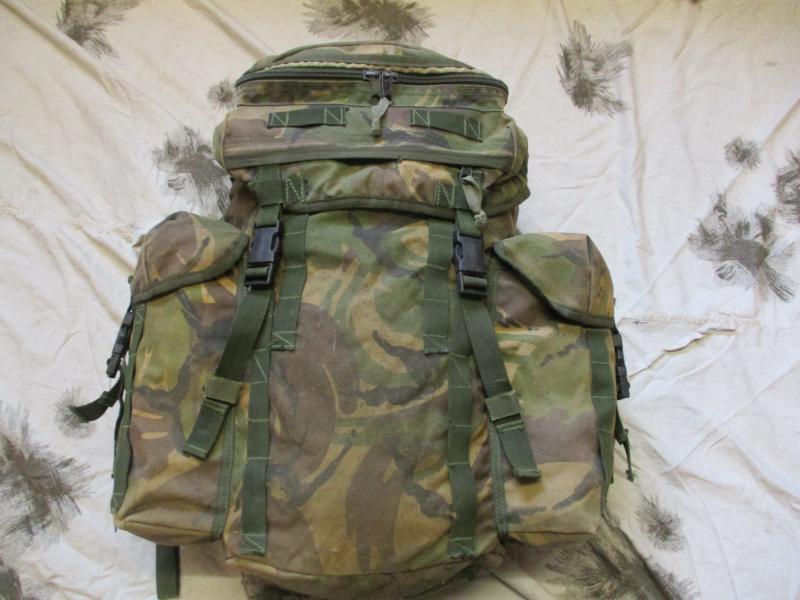 GENUINE british army ISSUE NI northern ireland PLCE MUNRO DAY SACK PATROL PACK