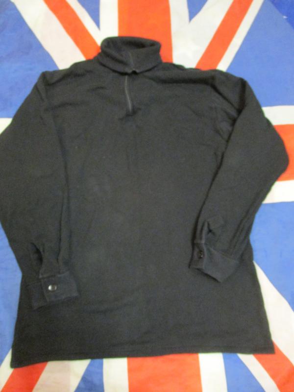 genuine ISSUE COLD WEATHER ecw NORWEGIAN NORGIE shirt rare SAS BLACK 106CM LARGE