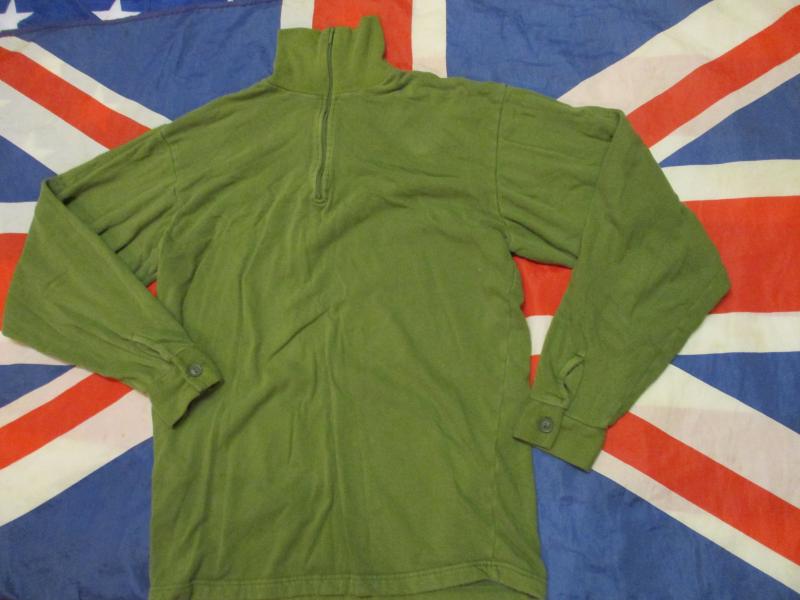 genuine COMMANDO BRITISH ARMY ISSUE COLD WEATHER ecw NORWEGIAN NORGIE shirt L XL