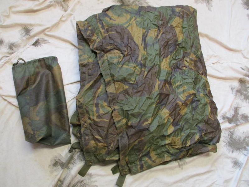 GENUINE BRITISH ARMY ISSUE jungle DPM BASHA SHELTER SHEET TENT WATERPROOF TARP & stuff sack