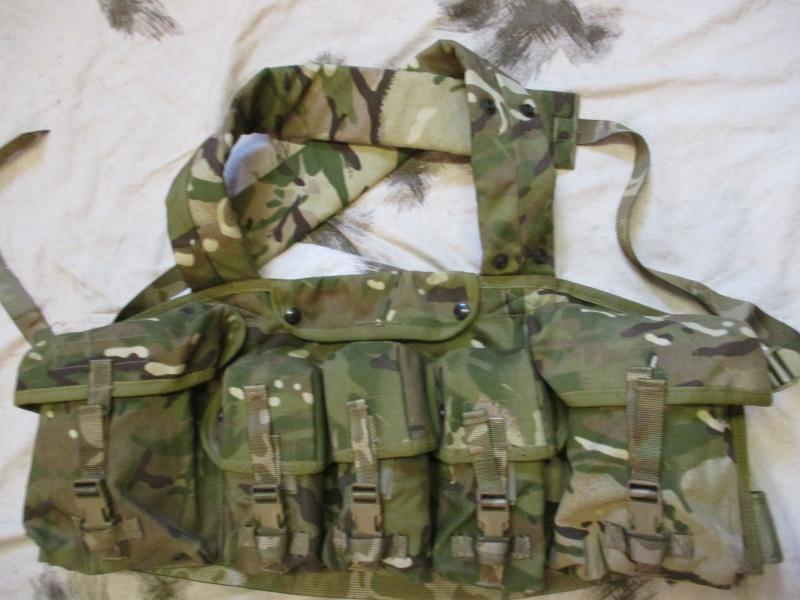 genuine BRITISH ARMY ISSUE NI northern ireland plce CHEST WEBBING mtp multicam