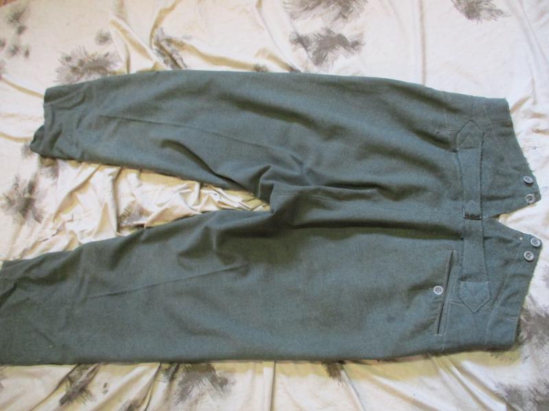 ORIGINAL GENUINE WW2 GERMAN ARMY / WAFFEN SS M36 TROUSERS PANTS HOSE extra pictures