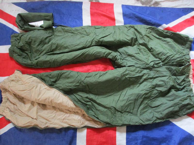 BRITISH ARMY UKSF issue softy PERTEX ARCTIC THERMAL desert od TROUSERS PANTS XL
