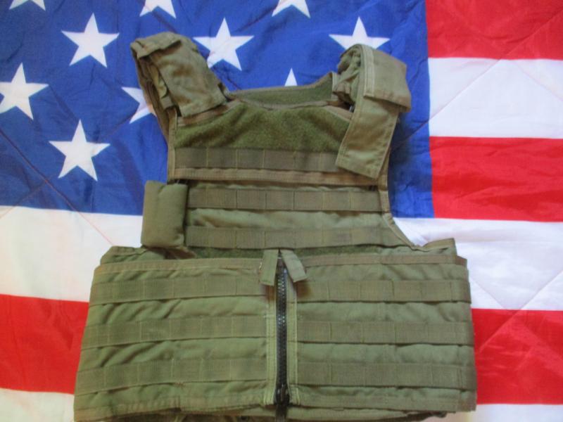Paraclete msa RAV body armour cover vest ALPHA SMOKE GREEN 22 SAS / US NAVY SEAL TEAM DEVGRU / DELTA ISSUE  medium