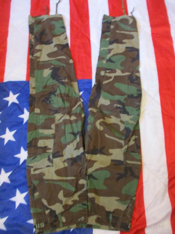 GENUINE US ARMY / USMC / US NAVY SEAL TEAM / issue  AMERICAN M81 woodland CAMO BDU combat PANTS TROUSERS m65 M L