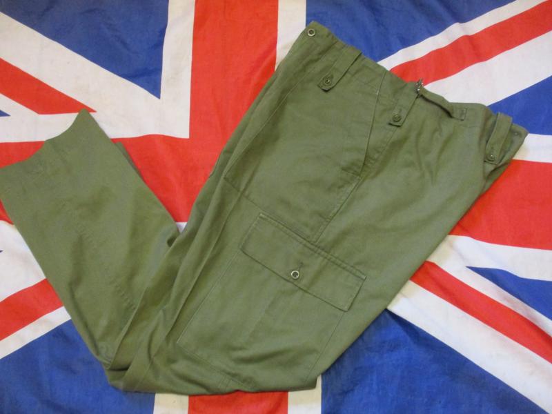 BRITISH ARMY FALKLANDS WAR era ISSUE OG lightweight trousers lightweights 32