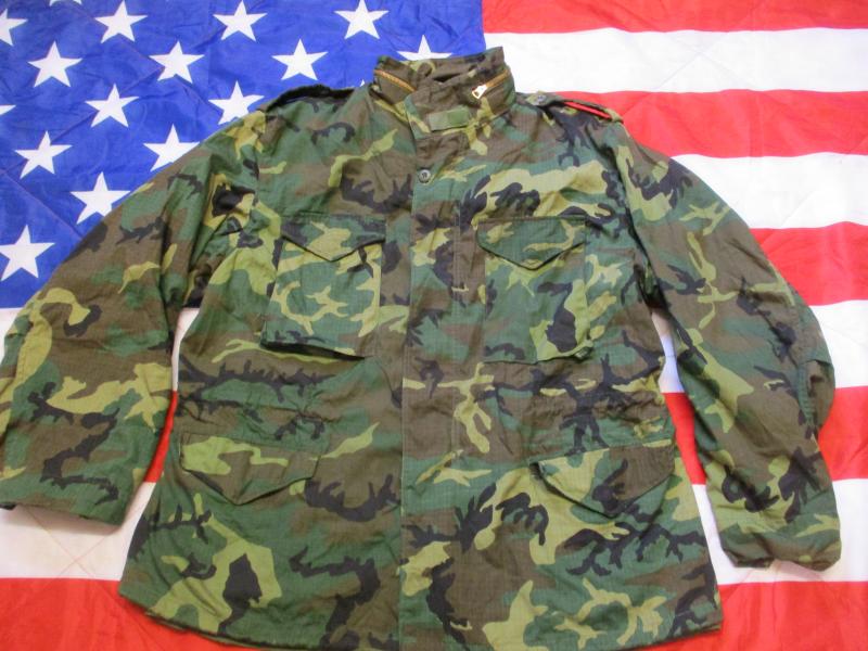 ALPHA INDUSTRIES US ARMY M65 COAT COMBAT jacket Vietnam War ERDL camo XL new