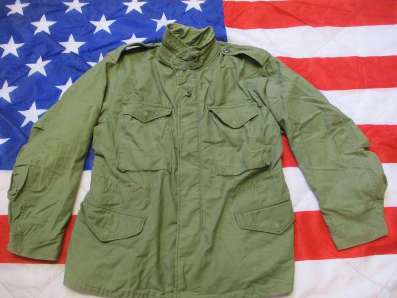 1971 genuine US ARMY ISSUE VIETNAM WAR OG 107 usa M65 COAT COMBAT jacket M - L