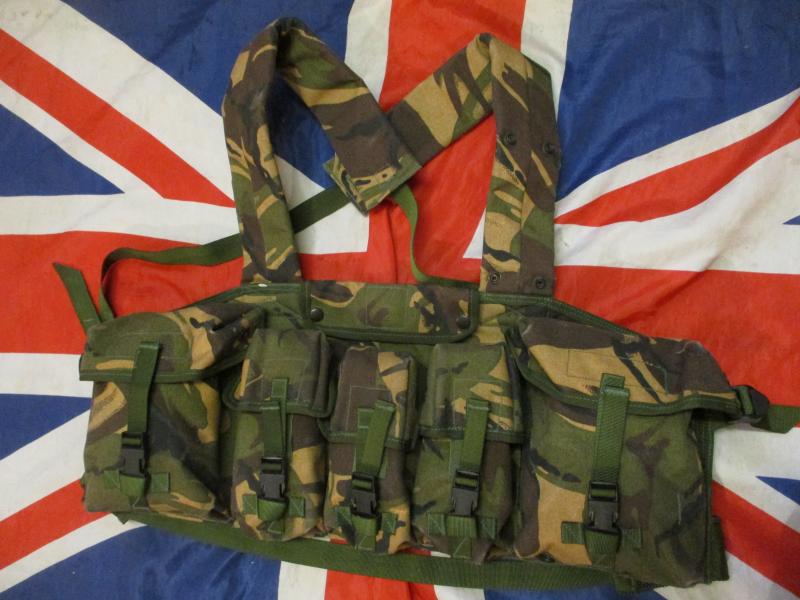 genuine BRITISH ARMY / SAS ISSUE NI northern ireland plce CHEST WEBBING dpm camo