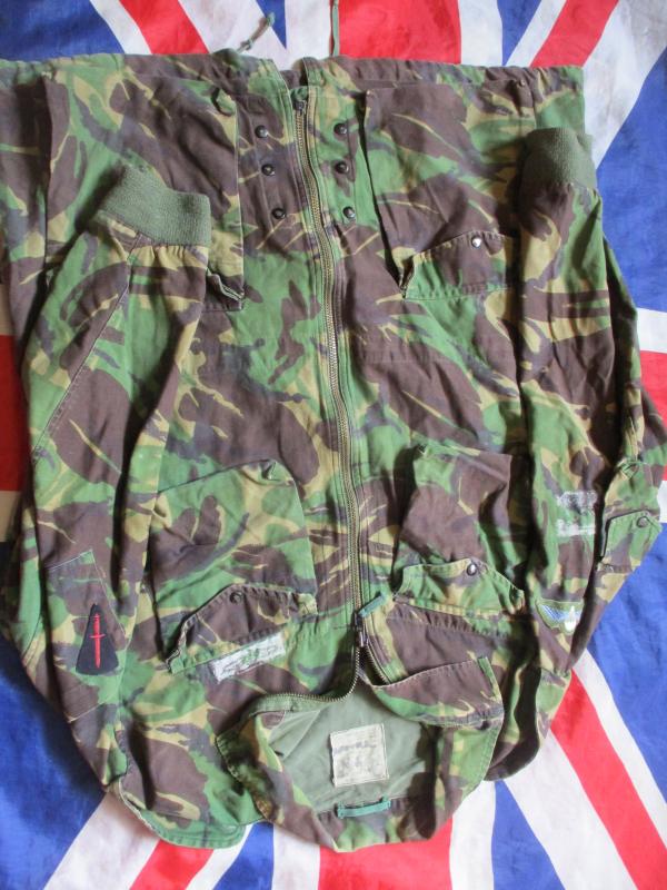 GENUINE issue OLD SKOOL 80'S DPM PARA SMOCK 180/104 Airborne Para Commando