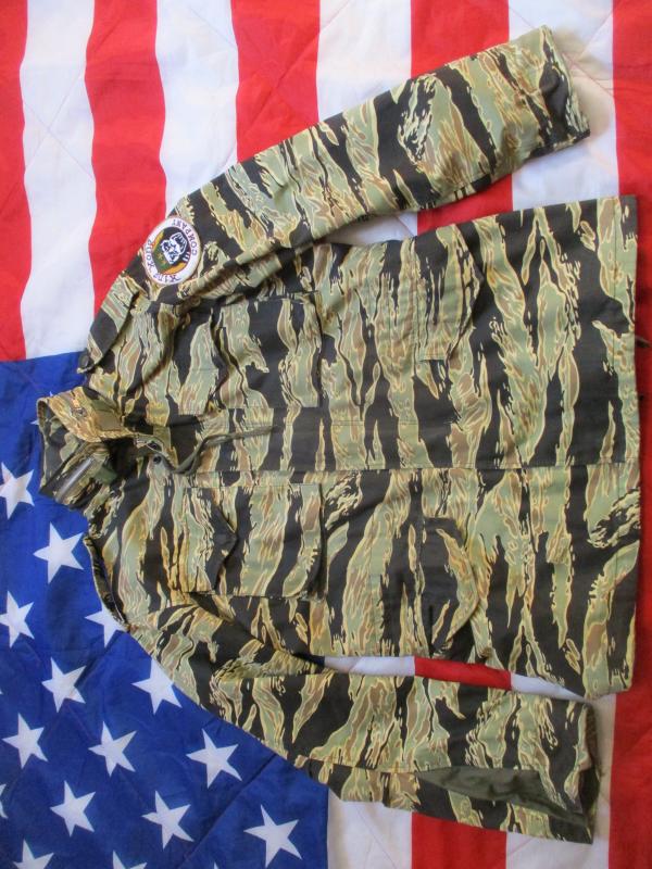 TSPTR EAST ASIA SUPPLY CO M65 COAT jacket VIETNAM WAR golden tiger stripe camo