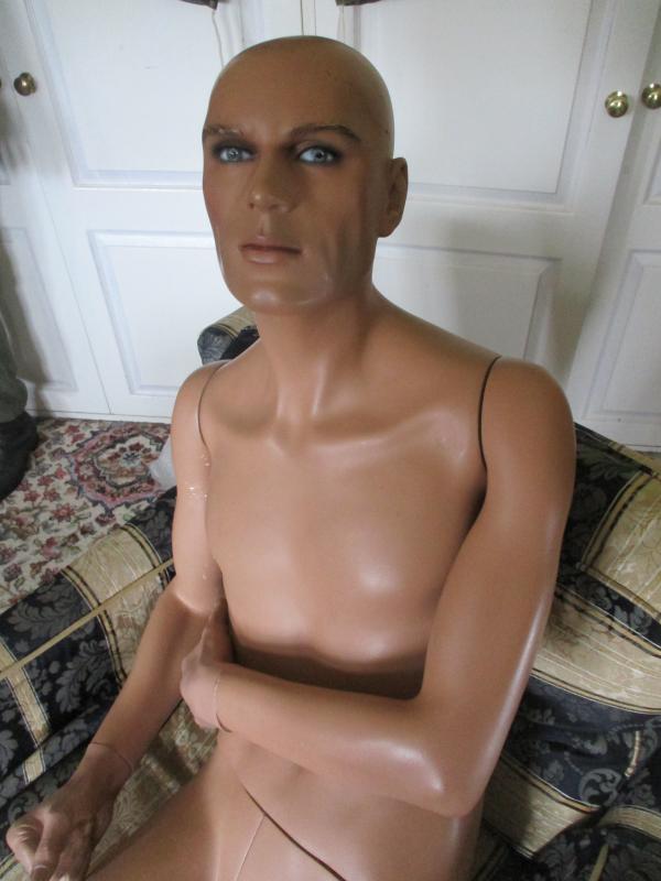 RARE Male Hindsgaul Mannequin H17-A SEATED / DRIVING / INJURED CASUALTY POSE