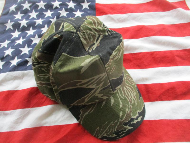 US ARMY VIETNAM WAR baseball type CAP HAT tiger stripe camo MEDIUM 58CM 7 1/4