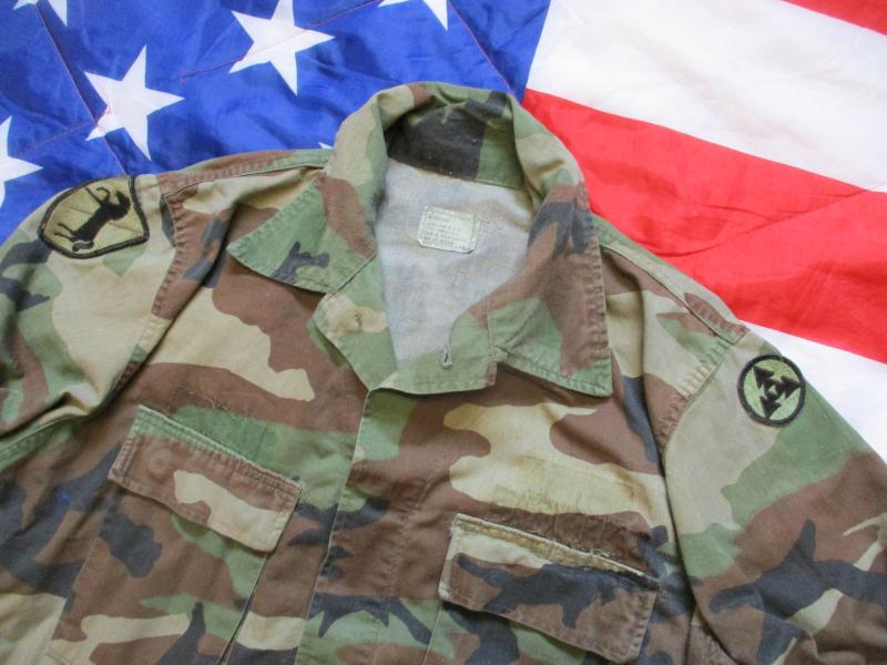US ARMY genuine issue M81 WOODLAND camo camouflage BDU COMBAT JACKET coat m65 m/S