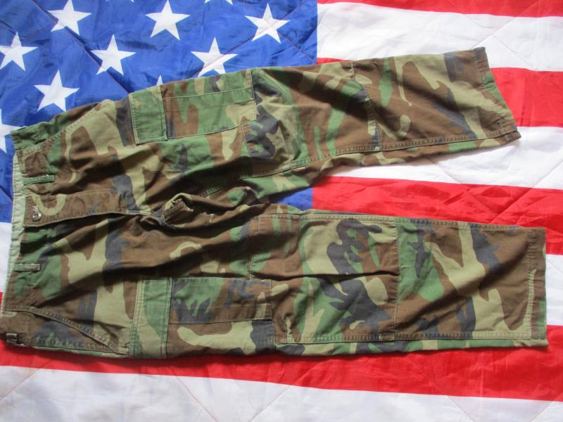 GENUINE issue USA us army AMERICAN M81 woodland CAMO BDU combat PANTS TROUSERS m65 Small 31