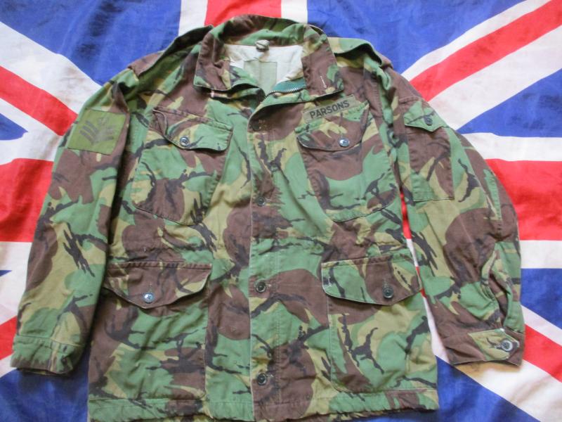 GENUINE BRITISH ARMY FALKLANDS WAR era ISSUE dpm camo 68 1968 COMBAT JACKET size 2