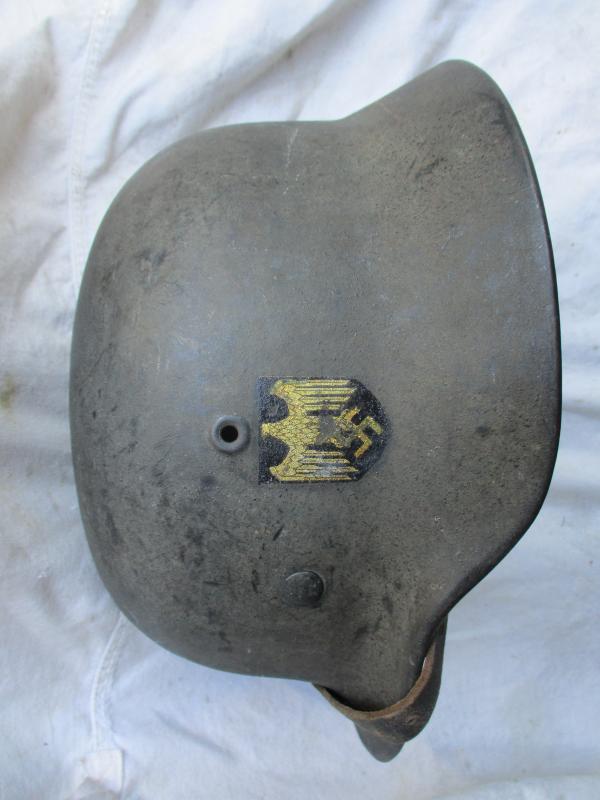 WW2 GERMAN navy KRIEGSMARINE M40 single decal HELMET