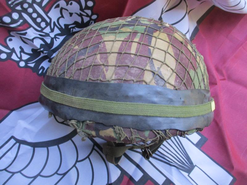 GENUINE 80s BRITISH AIRBORNE FORCES & PARACHUTE REGIMENT PARATROOPER PARA HELMET