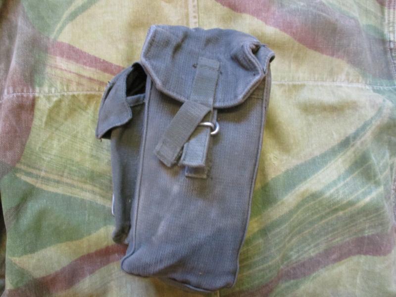 ORIGINAL genuine BRITISH ARMY ISSUE 58 PATTERN WEBBING front right AMMO POUCH Falklands War