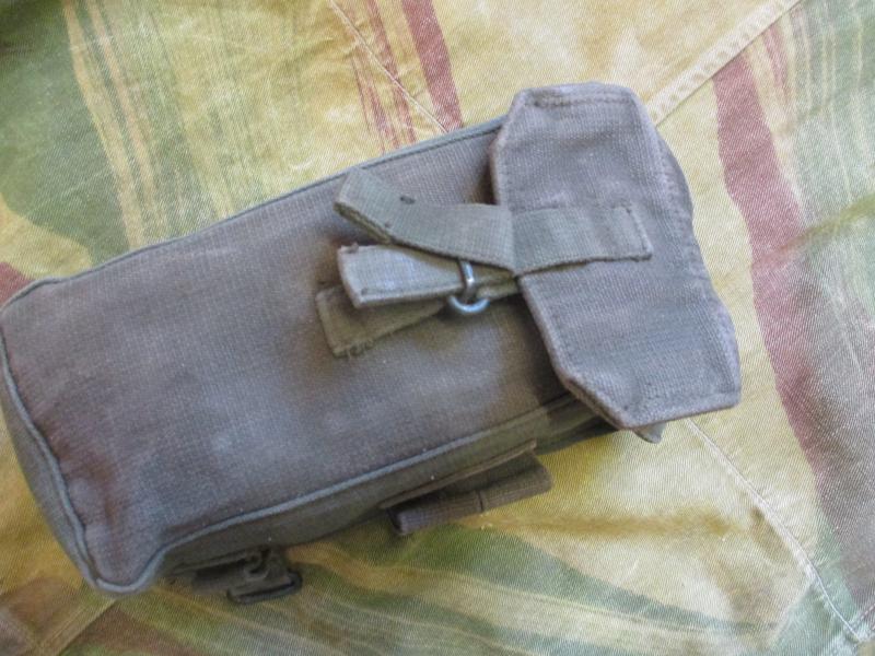 ORIGINAL genuine BRITISH ARMY ISSUE 58 PATTERN WEBBING left POUCH Falklands War