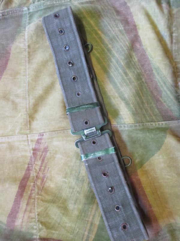 RARE 1st type early pattern REAL genuine issue BRITISH ARMY ISSUE 58 PATTERN WEBBING BELT falklands war era