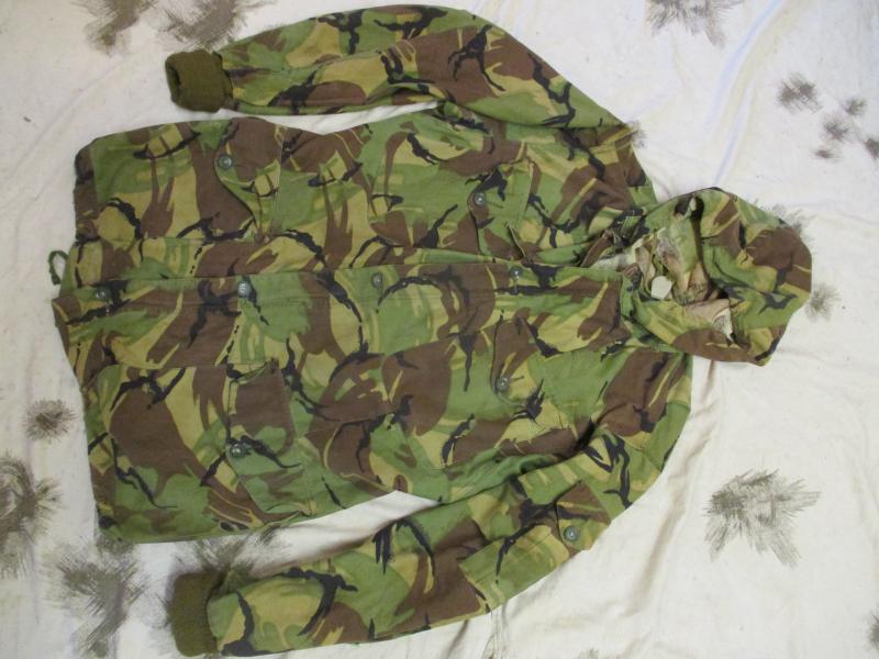 BRITISH ARMY ISSUE 68 1968 dpm COMBAT JACKET FALKLANDS WAR MODIFIED to SAS SMOCK