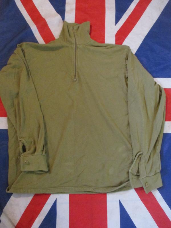 genuine BRITISH ARMY ISSUE COLD WEATHER ecw NORWEGIAN NORGIE shirt 108cm LARGE falklands war