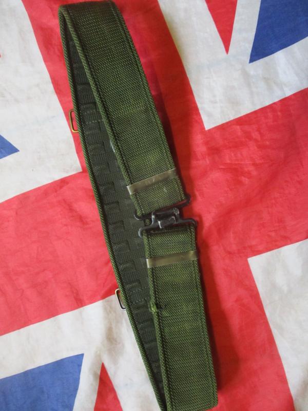 genuine rare BRITISH ARMY ISSUE 58 PATTERN WEBBING BELT plce type WORKING DRESS