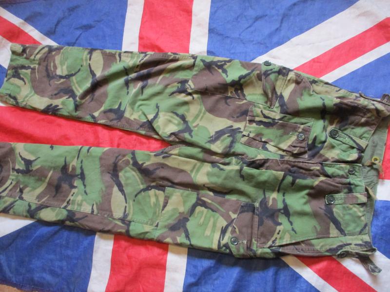 BRITISH ARMY ISSUE 1968 68 DPM COMBAT trousers pants FALKLANDS WAR era SIZE 4