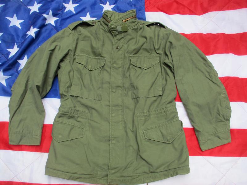 1974 genuine US ARMY ISSUE VIETNAM WAR OG 107 usa M65 COAT COMBAT jacket M - L