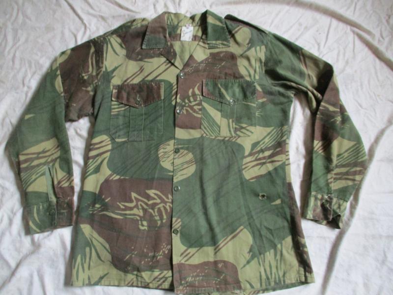 REAL GENUINE ISSUE RHODESIAN rbs brush stroke CAMO statesman COMBAT SHIRT 41