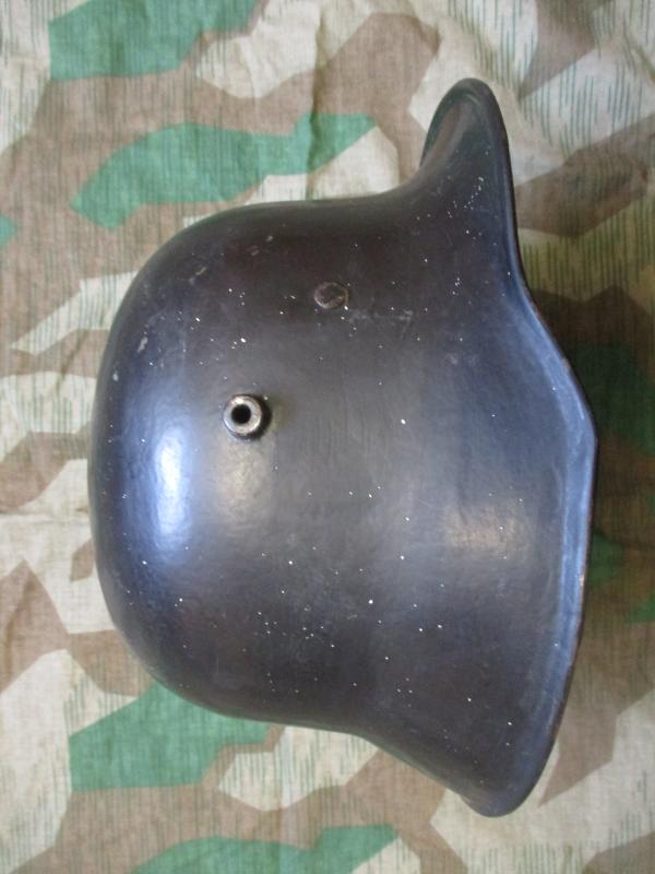 ORIGINAL GENUINE WW1 M18 STEEL COMBAT HELMET re issue WW2 GERMANPOLICE