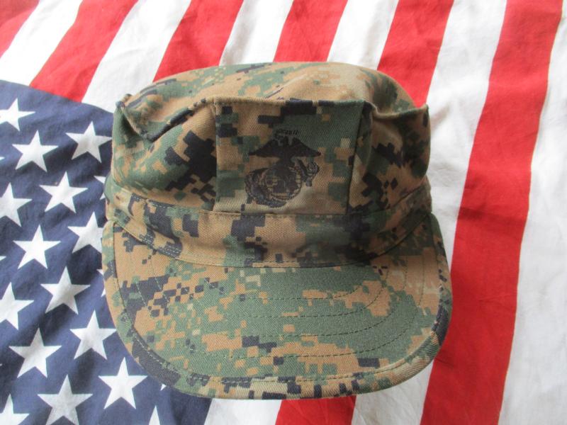 GENUINE SEKRI issue USMC US MARINES marine WOODLAND MARPAT MCCU cover cap HAT