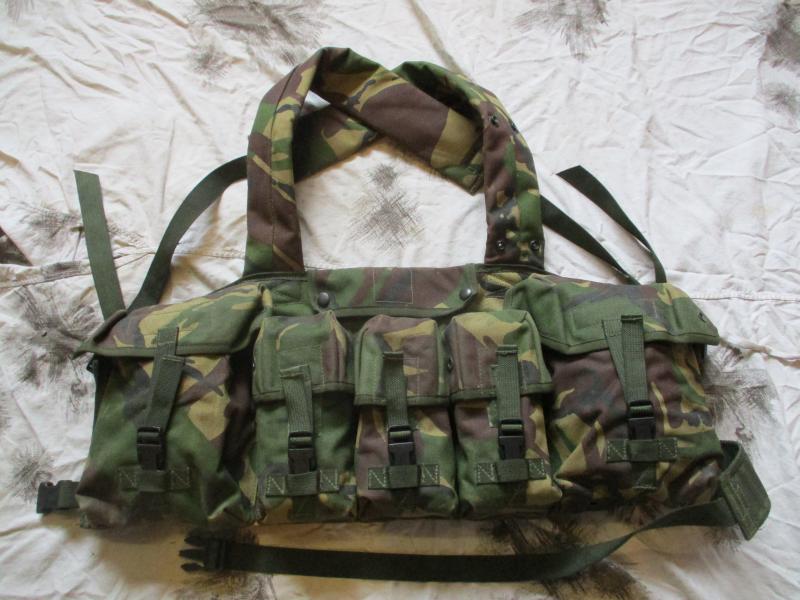 genuine BRITISH ARMY / SAS ISSUE NI northern Ireland plce CHEST WEBBING dpm CAMO