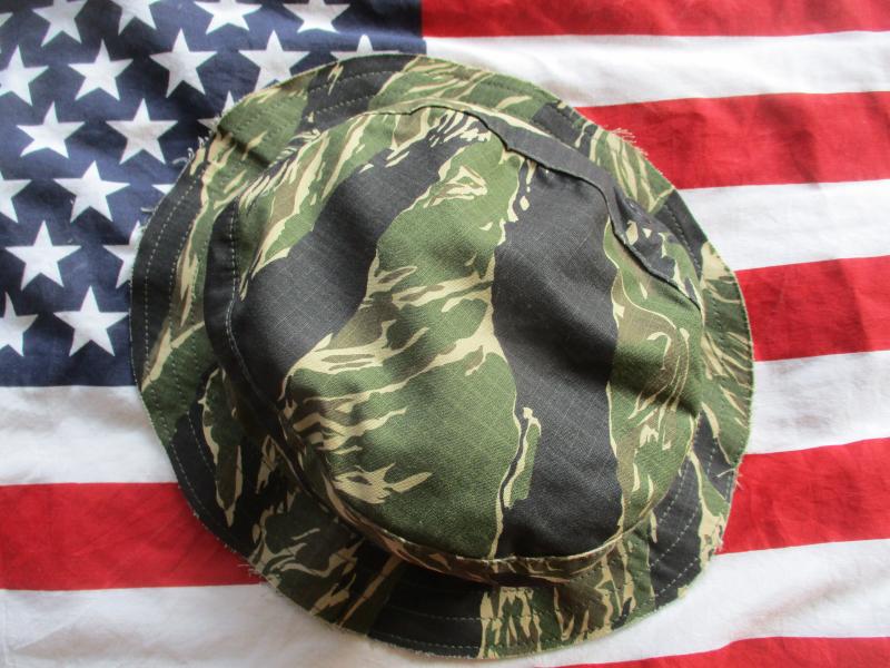 TRU SPEC TIGER STRIPE products modified VIETNAM WAR BOONIE JUNGLE HAT Medium