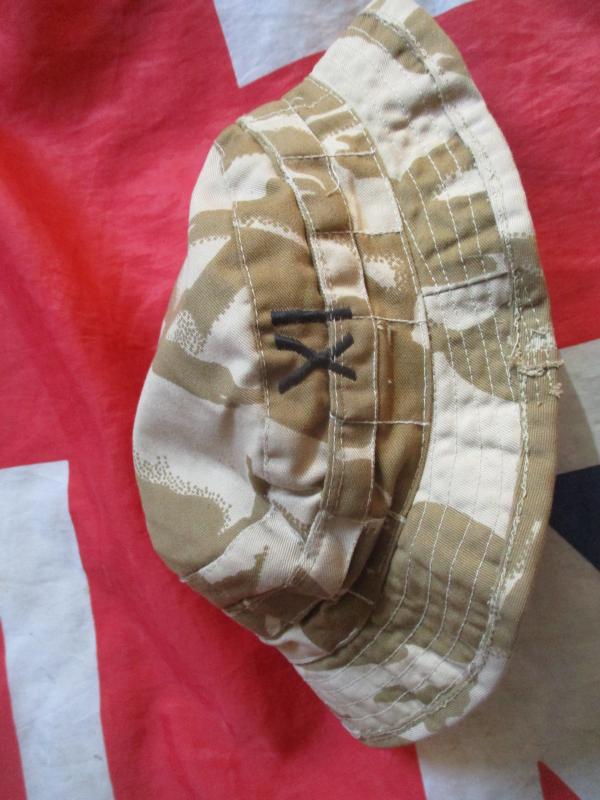 GENUINE issue DESERT DPM DDPM BUSH BOONIE JUNGLE HAT Afghanistan tour modified