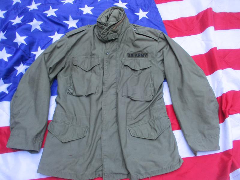 1974 Alpha Industries USA US ARMY ISSUE VIETNAM WAR M65 COAT COMBAT jacket M/R L