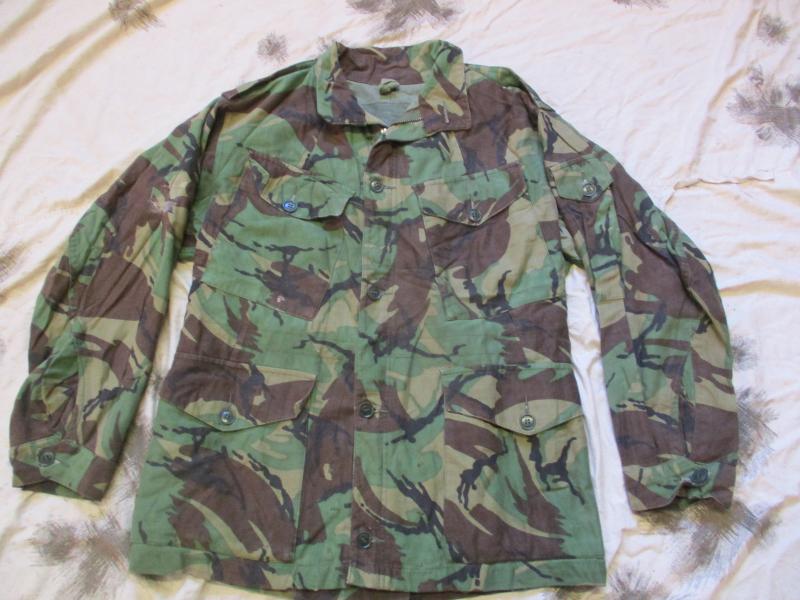 BRITISH ARMY ISSUE dpm camo 1968 68 COMBAT JACKET smock FALKLANDS WAR size 1 small