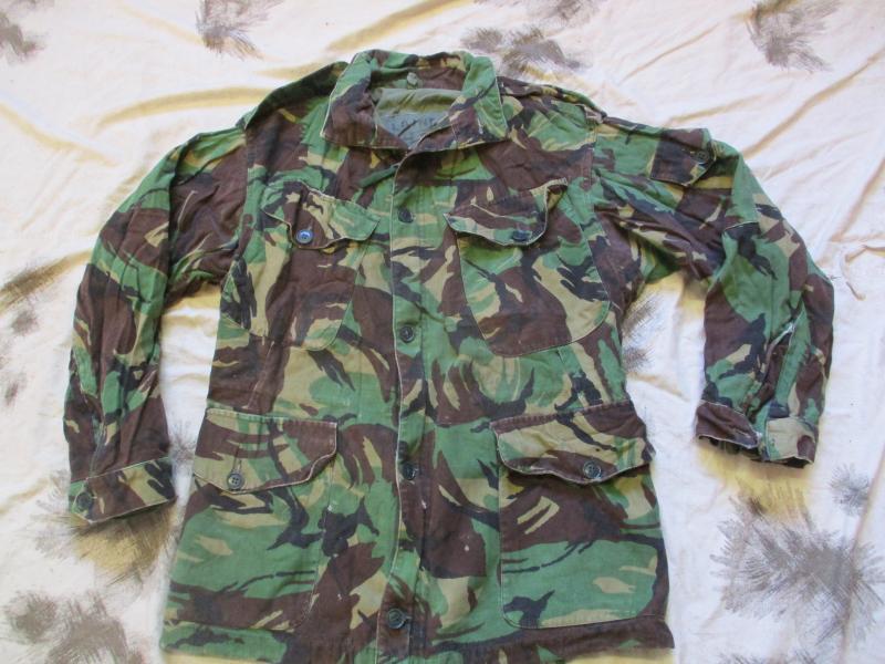 BRITISH ARMY ISSUE dpm camo 1968 68 COMBAT JACKET smock FALKLANDS WAR size 1 small