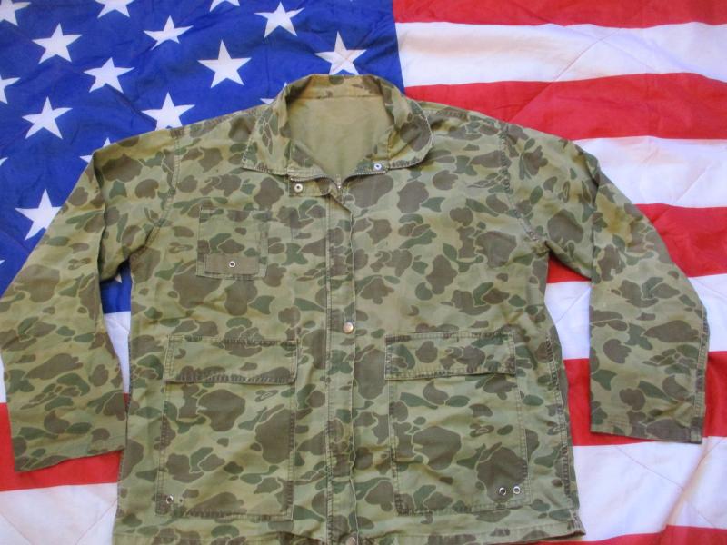 ORIGINAL 60'S USA US ARMY sf VIETNAM WAR DUCK HUNTER BEO GAM COAT JACKET