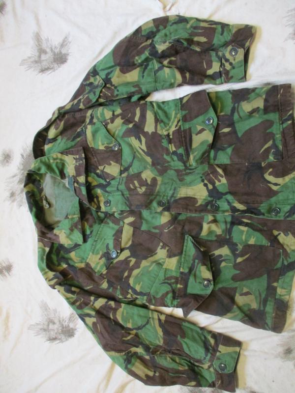 BRITISH ARMY ISSUE dpm camo 1968 68 COMBAT JACKET smock FALKLANDS WAR size 3