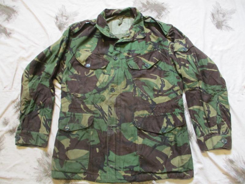 BRITISH ARMY ISSUE dpm camo 1968 68 COMBAT JACKET smock FALKLANDS WAR size 1 SMALL TO MEDIUM