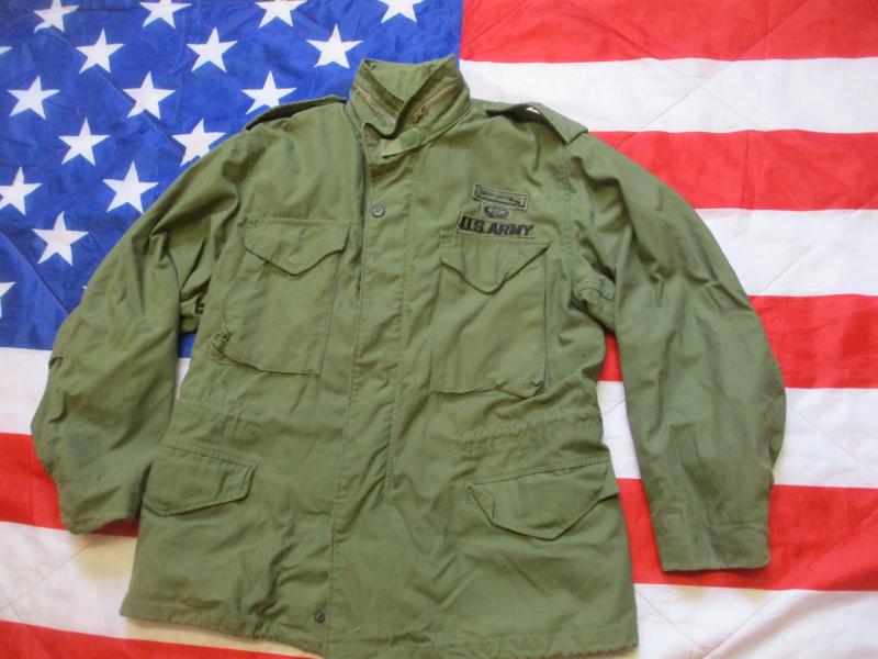 1977 Alpha Industries USA US ARMY ISSUE VIETNAM WAR og 107 M65 COAT jacket cib airborne PARATROOPER / MEDIUM SHORT