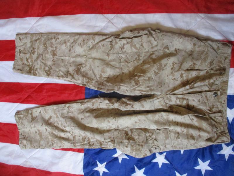 Genuine issue US MARINES USMC MARPAT DESERT marine MCCUU COMBAT TROUSERS BDU m