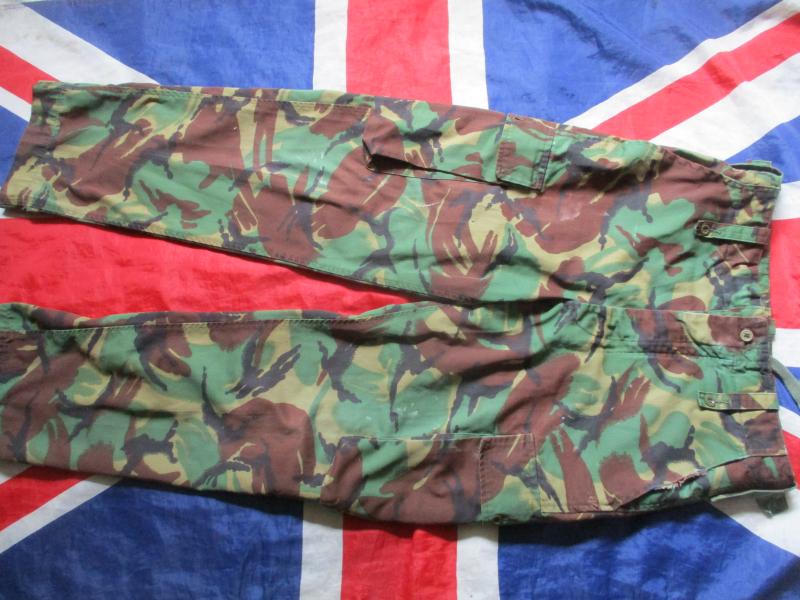 GENUINE ISSUE old type 1980S DPM JUNGLE TROPICAL COMBAT trousers 34