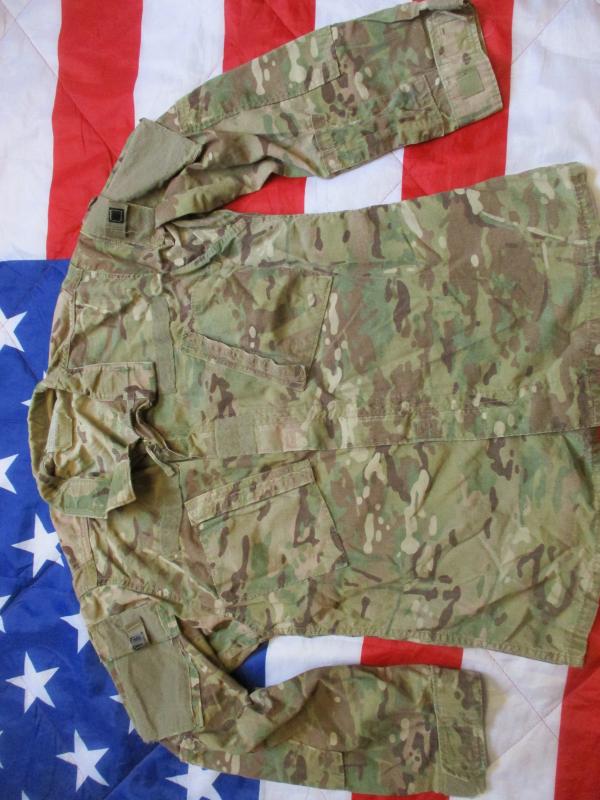 Genuine ISSUE usa US ARMY ACU OCP multicam fr COMBAT SHIRT JACKET medium - large