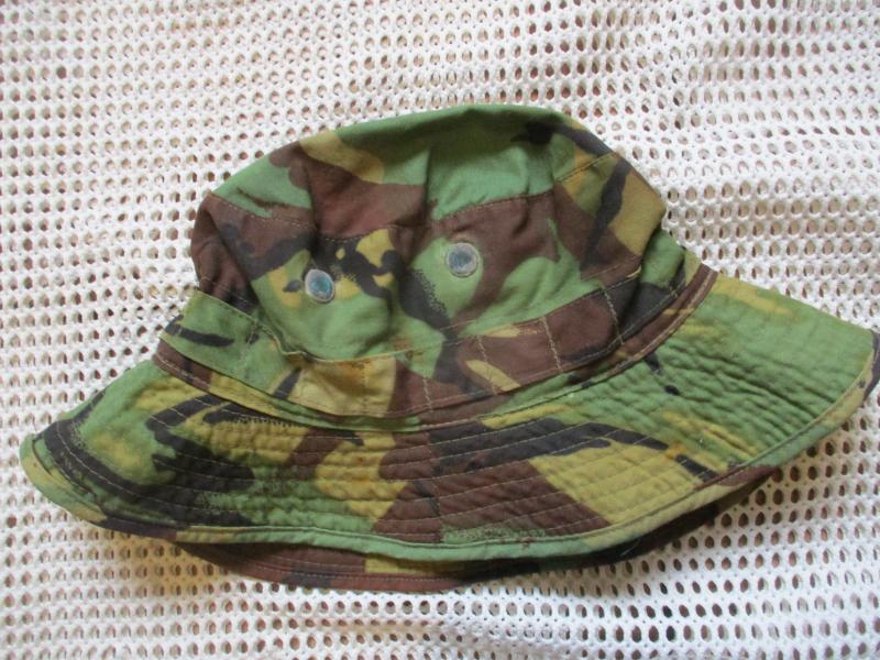 rare BRITISH ARMY SAS issue Falklands war 68 DPM jungle BUSH BOONIE HAT 7 1/8 m