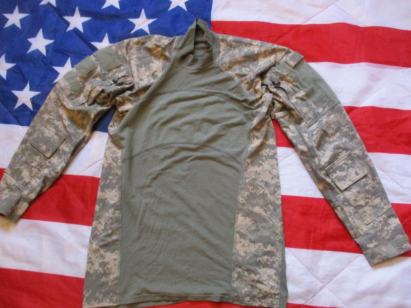 Genuine USA US ARMY ISSUE ACU acs UNDER BODY ARMoUR COMBAT SHIRT medium