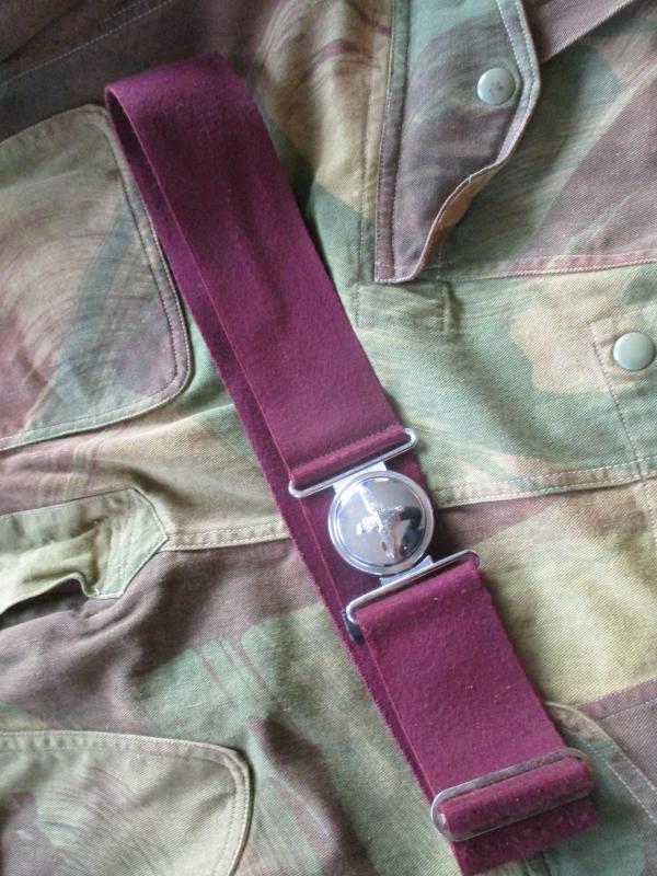 GENUINE PARACHUTE REGIMENT para AIRBORNE paratrooper STABLE BELT